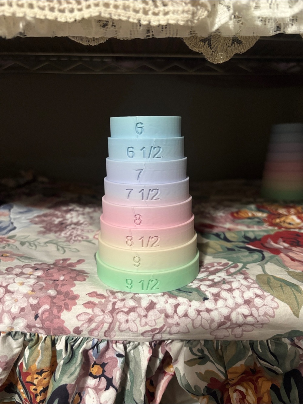 Pastel Gradient Bracelet Sizer